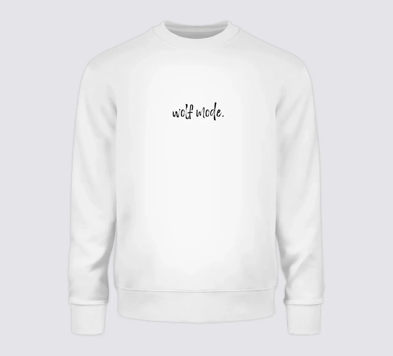 Wolf Mode (Version 2) sweatshirt by treechild