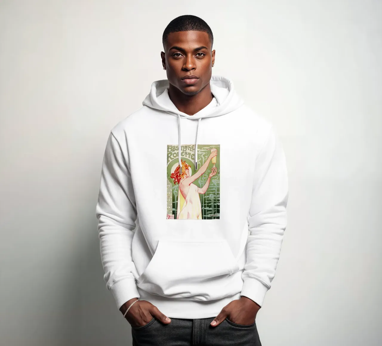 Assenzio Robette felpa con cappuccio da Timeless Artworks
