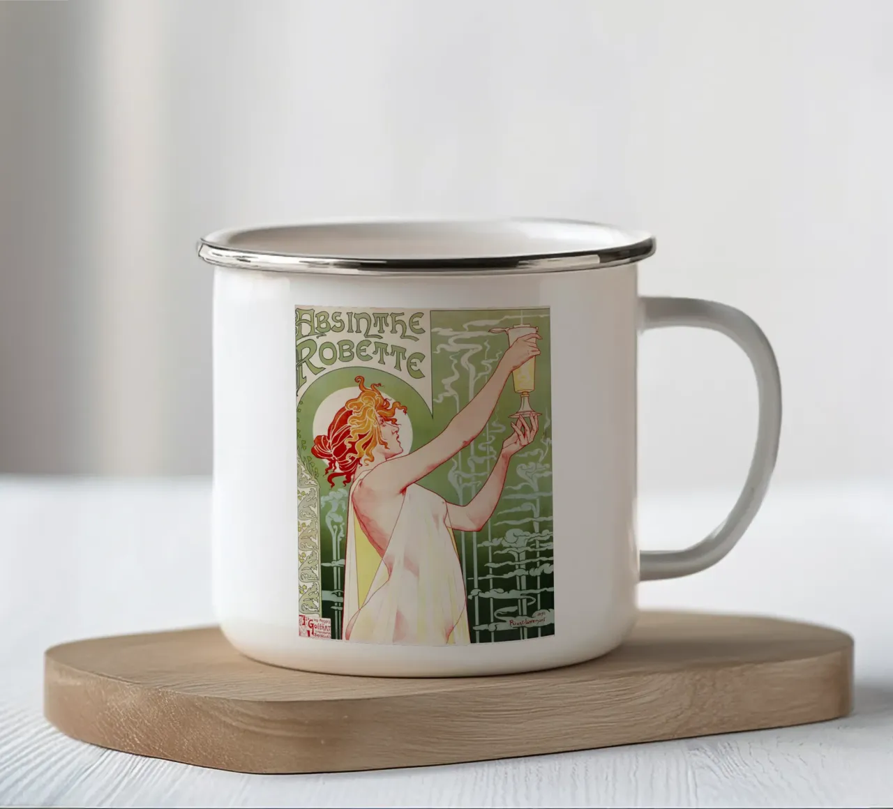 Assenzio Robette tazza in smalto da Timeless Artworks