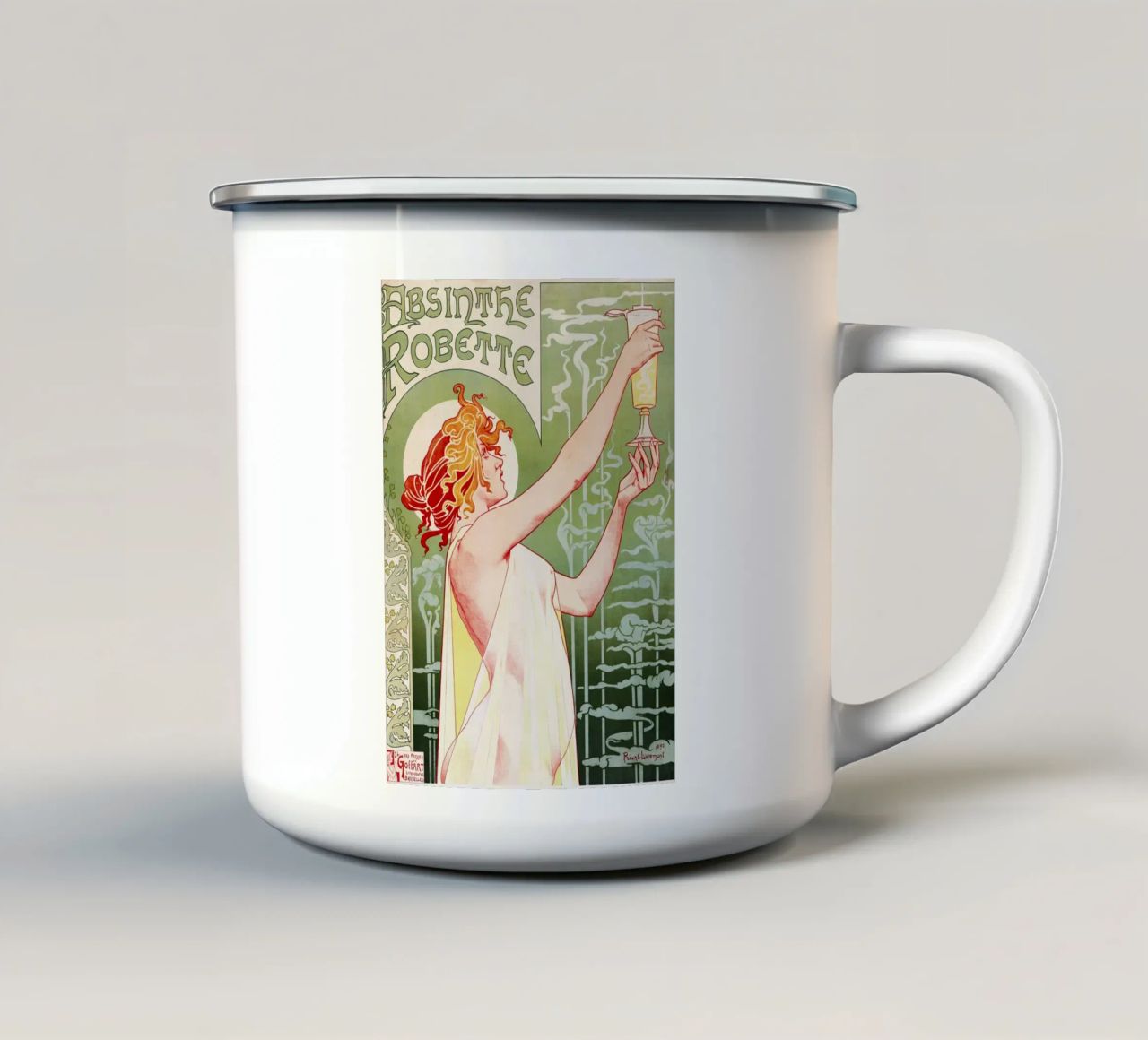 Assenzio Robette tazza in smalto da Timeless Artworks
