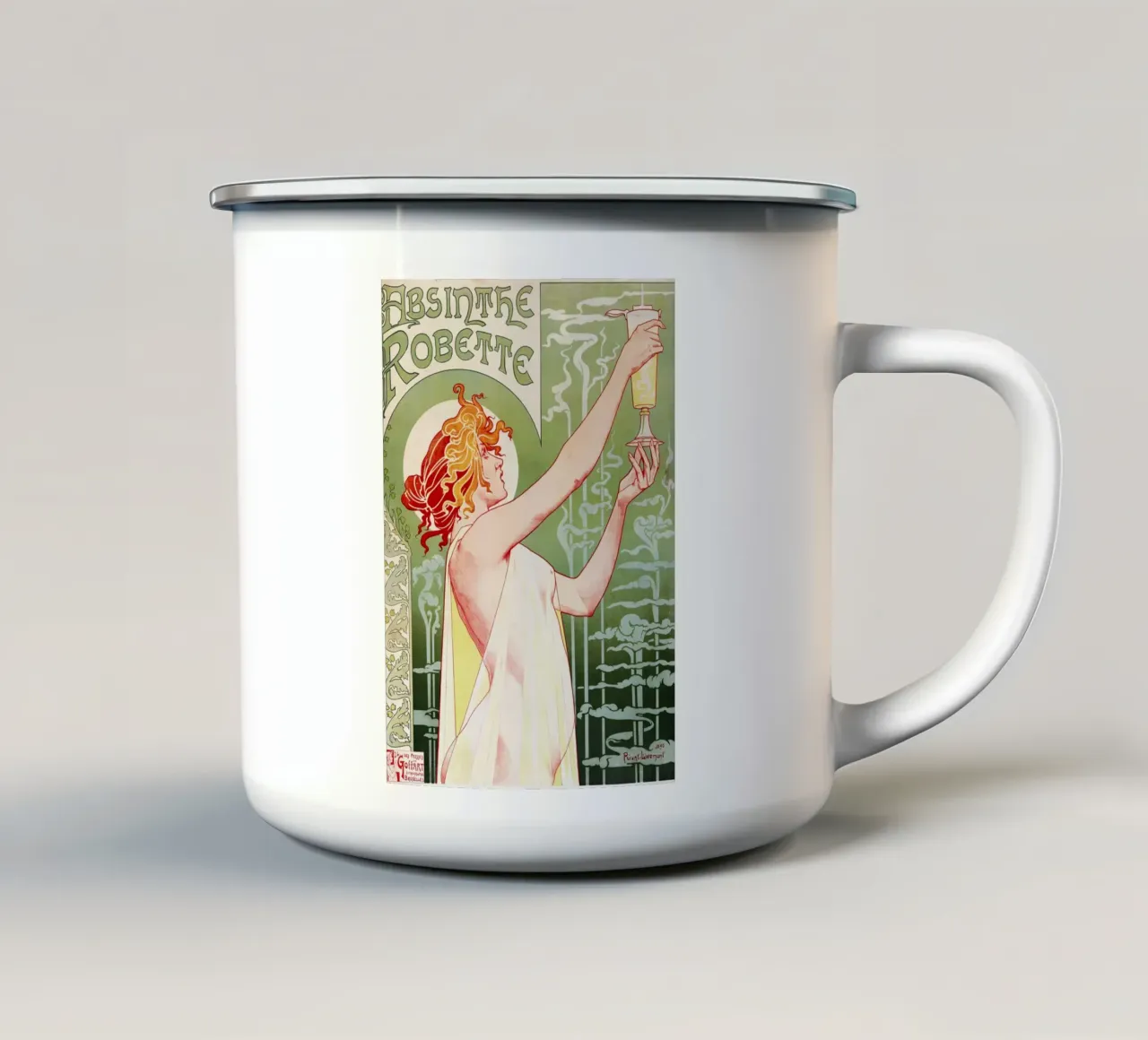 Assenzio Robette tazza in smalto da Timeless Artworks