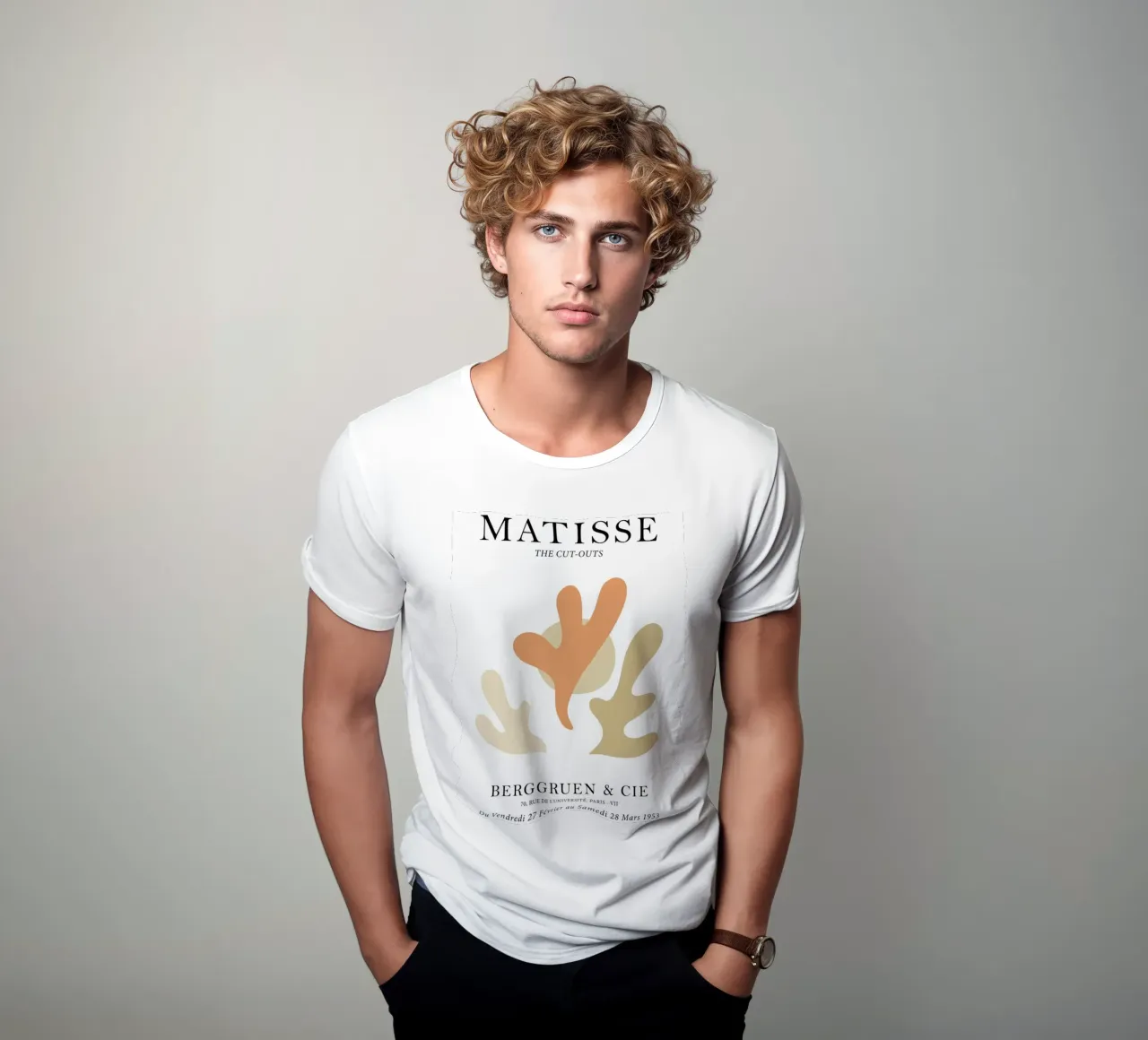 Henri Matisse: The Cut-outs t-shirt da Attaboy Dsgn