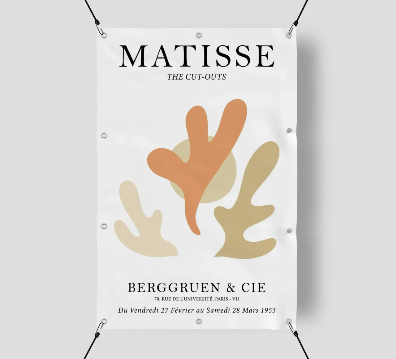 Henri Matisse: The Cut-outs telo in pvc da Attaboy Dsgn