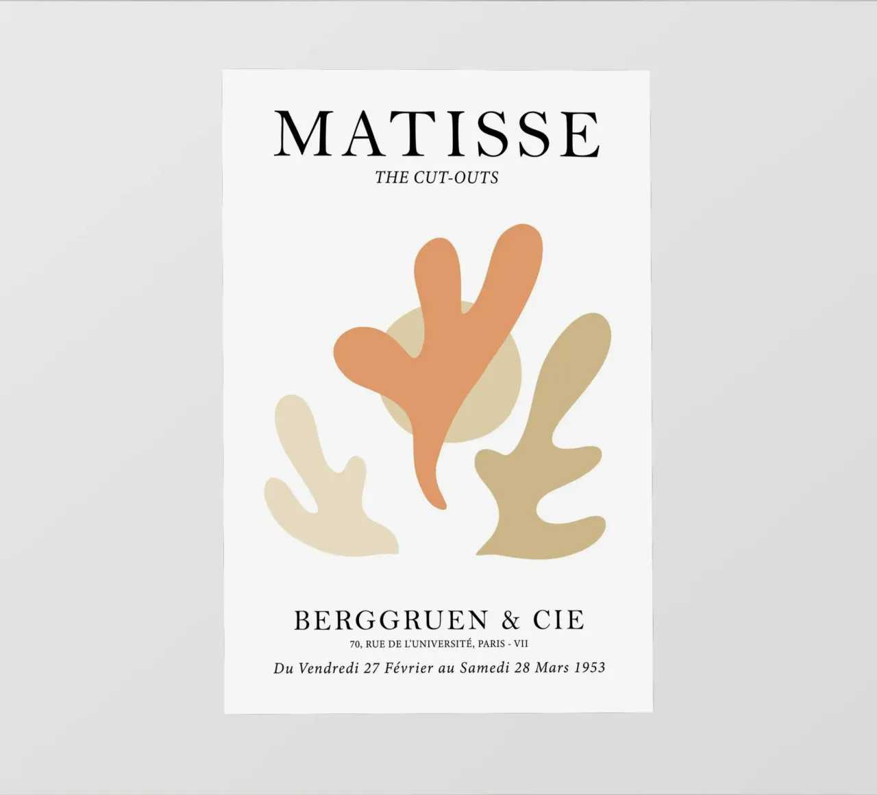 Henri Matisse: The Cut-outs telo in pvc da Attaboy Dsgn