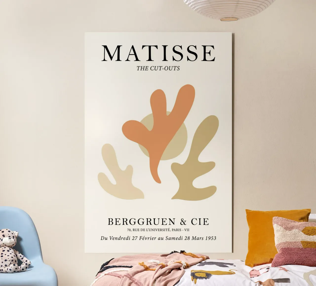 Henri Matisse: The Cut-outs alluminio dibond da Attaboy Dsgn