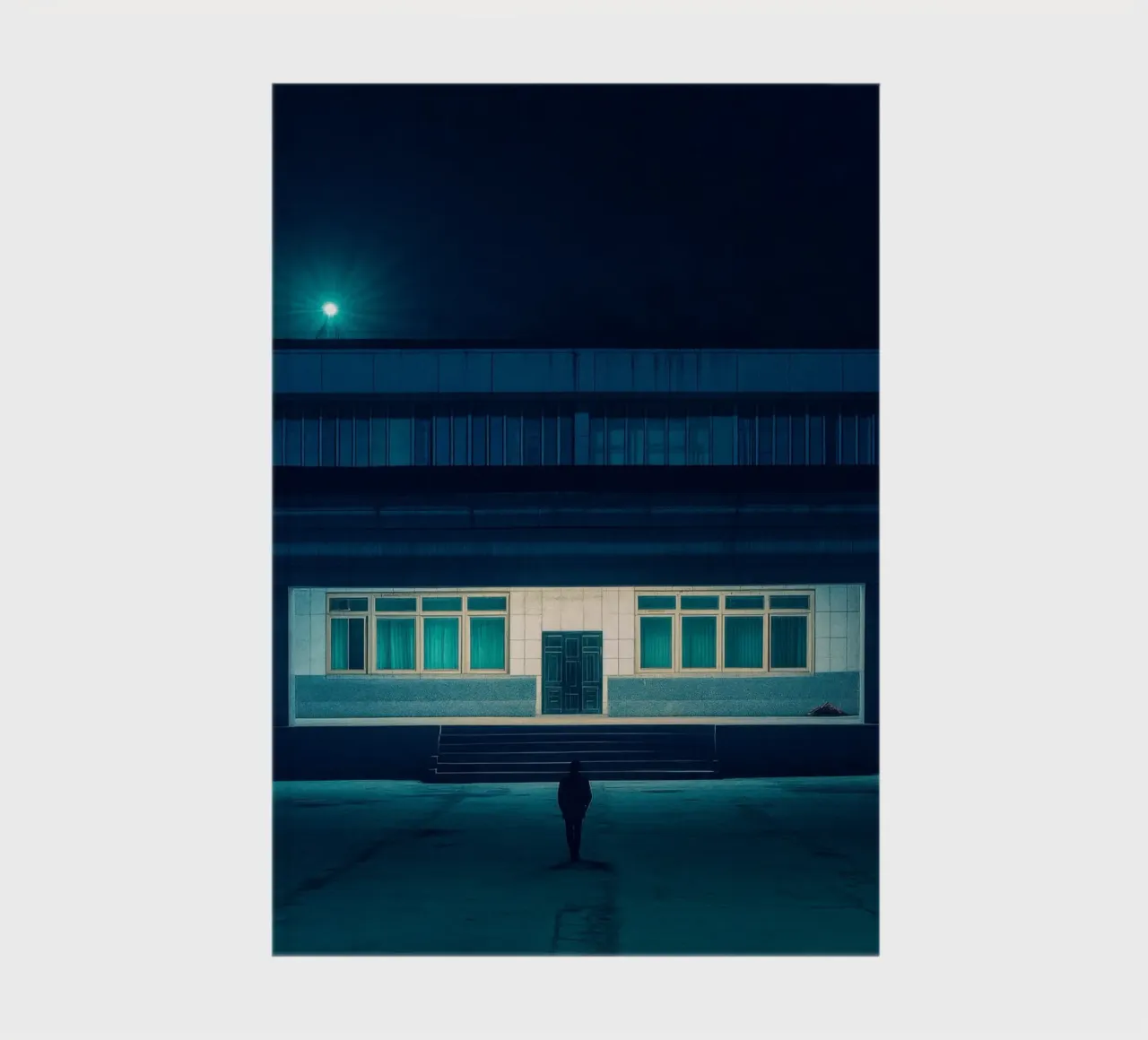 Pyongyang's enigmatic facade - Mystery under the light notebook by By Night