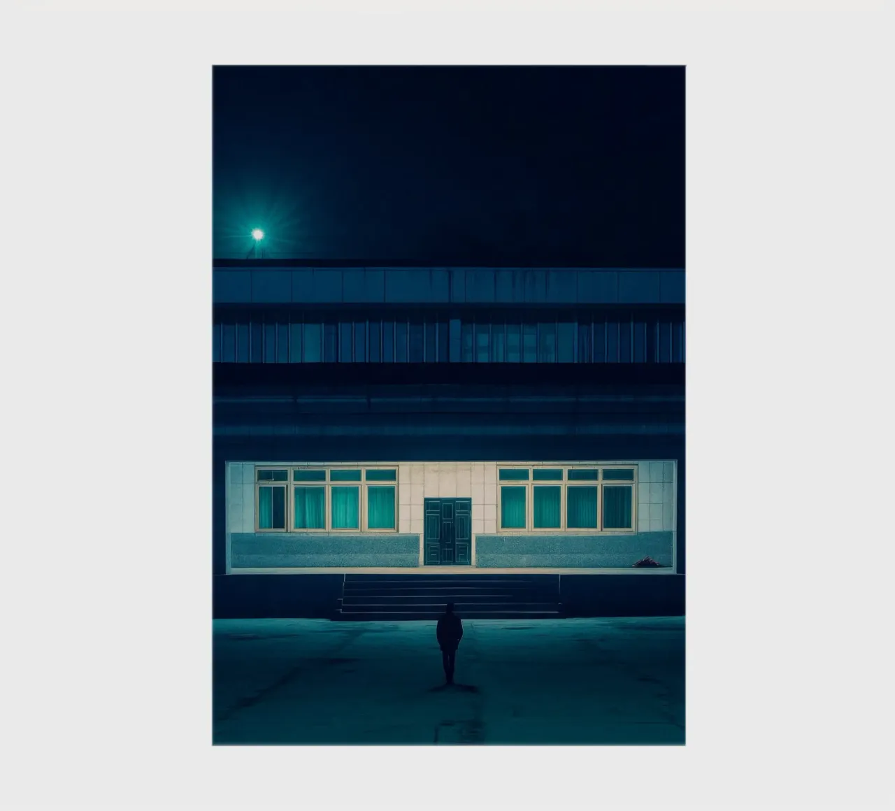 Pyongyang's enigmatic facade - Mystery under the light notebook by By Night