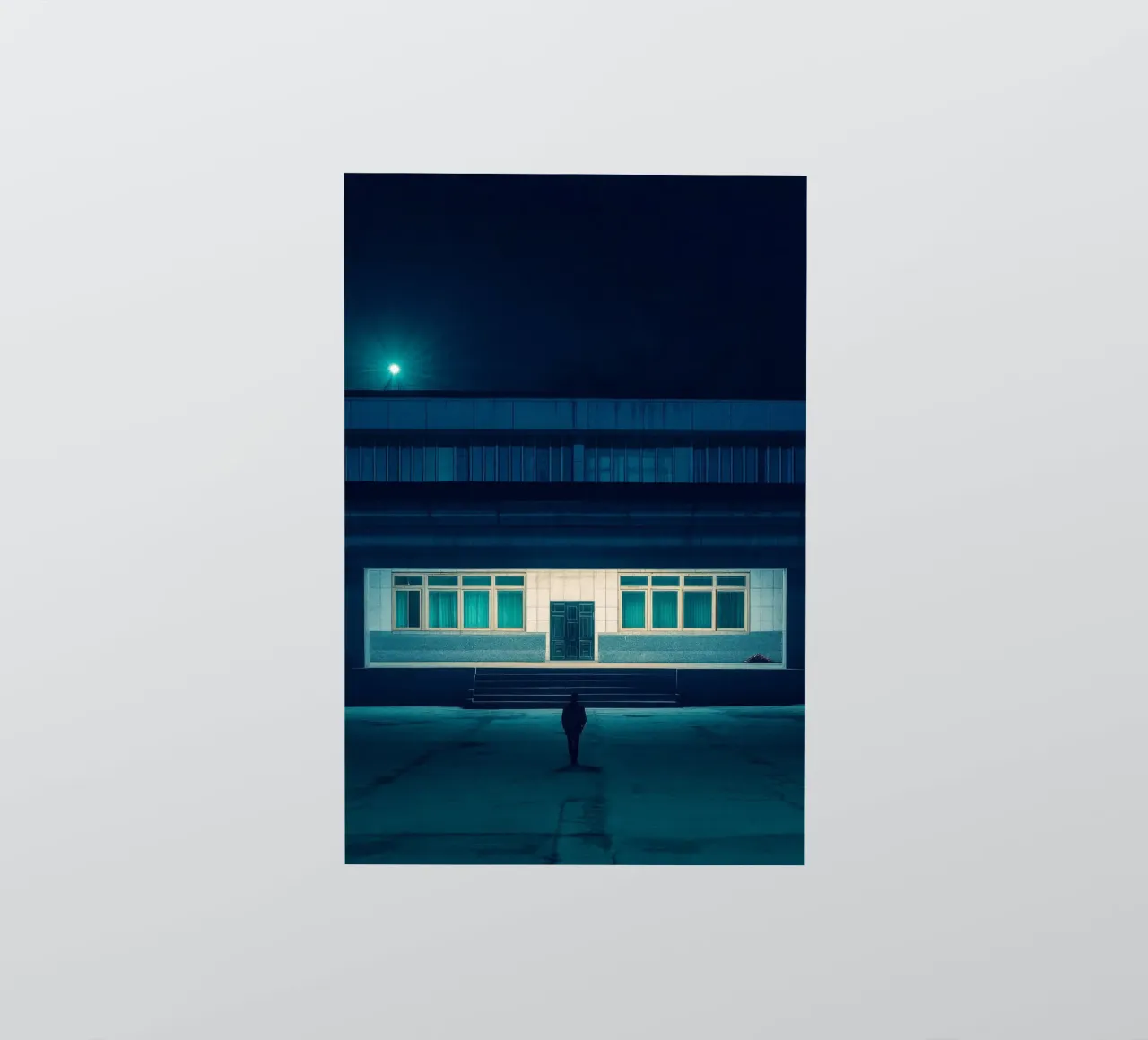Pyongyang's enigmatic facade - Mystery under the light sticker by By Night