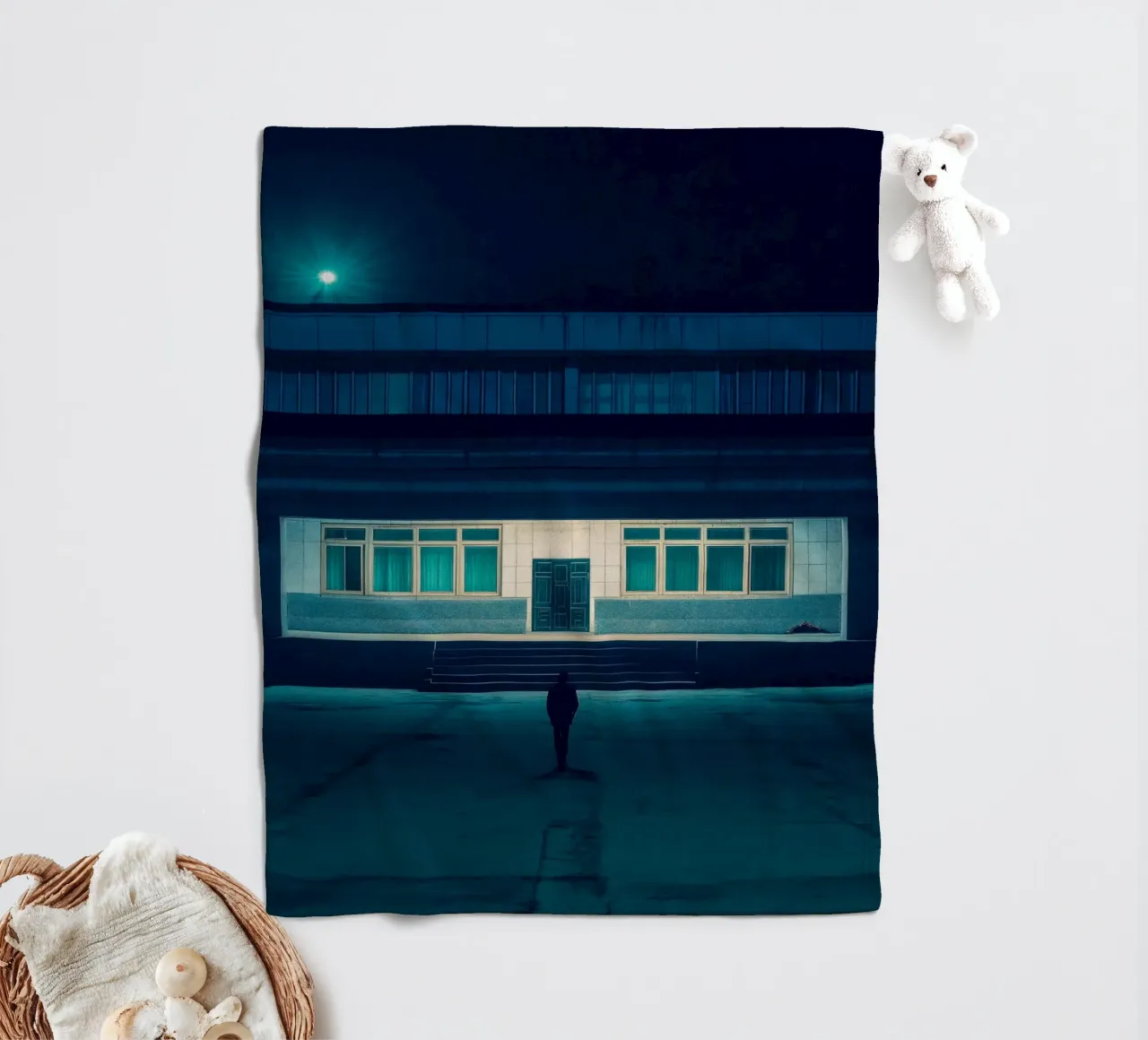 Pyongyang's enigmatic facade - Mystery under the light fleece blanket by By Night