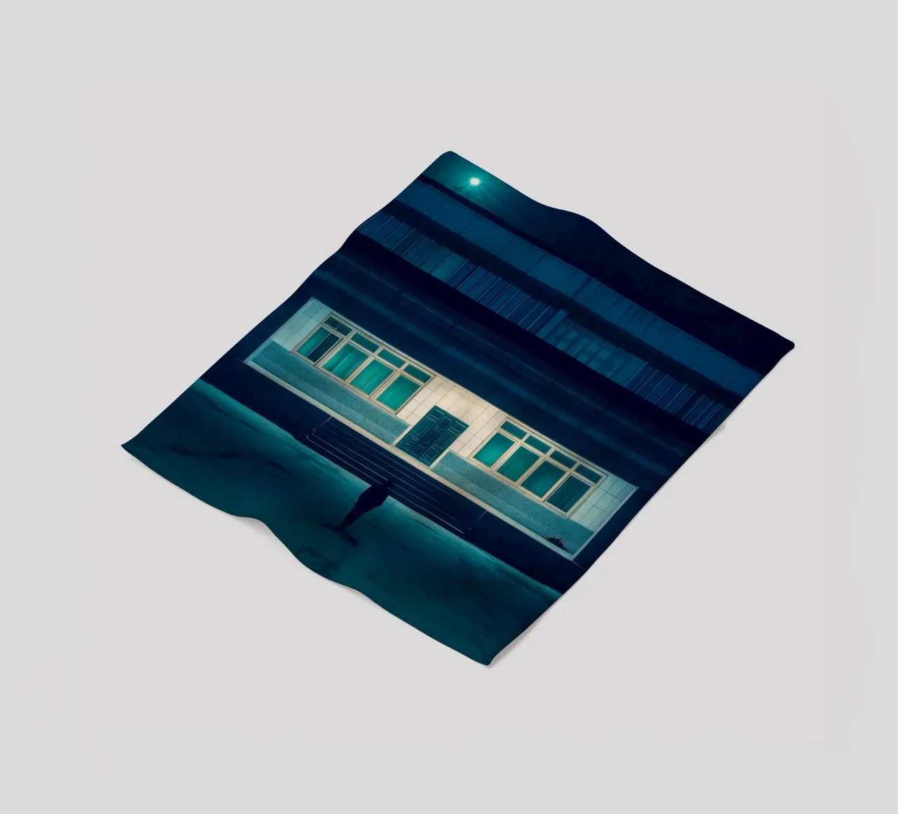 Pyongyang's enigmatic facade - Mystery under the light fleece blanket by By Night