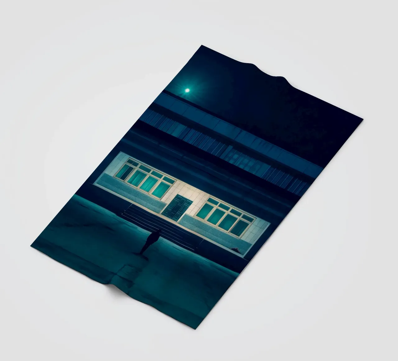 Pyongyang's enigmatic facade - Mystery under the light fleece blanket by By Night