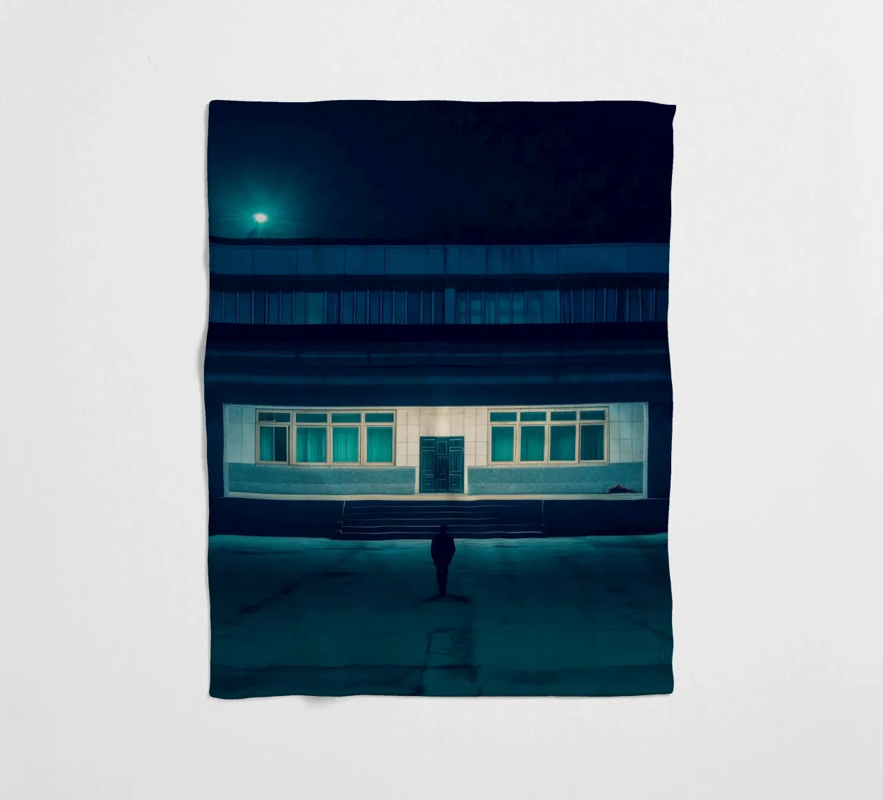 Pyongyang's enigmatic facade - Mystery under the light fleece blanket by By Night