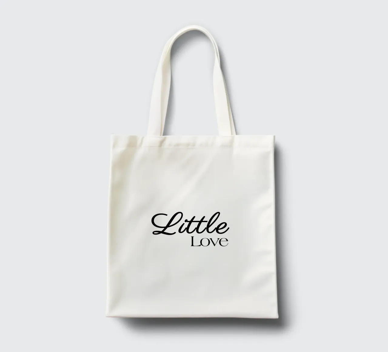 Little Love tote bag by YV TYPOGRAPHY