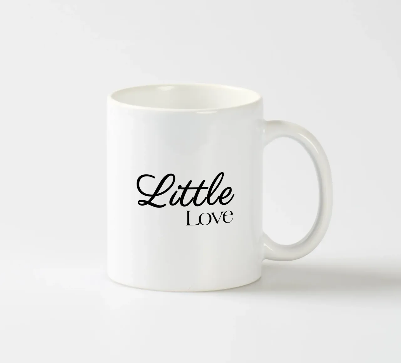 Piccolo amore tazza in ceramica da YV TYPOGRAPHY