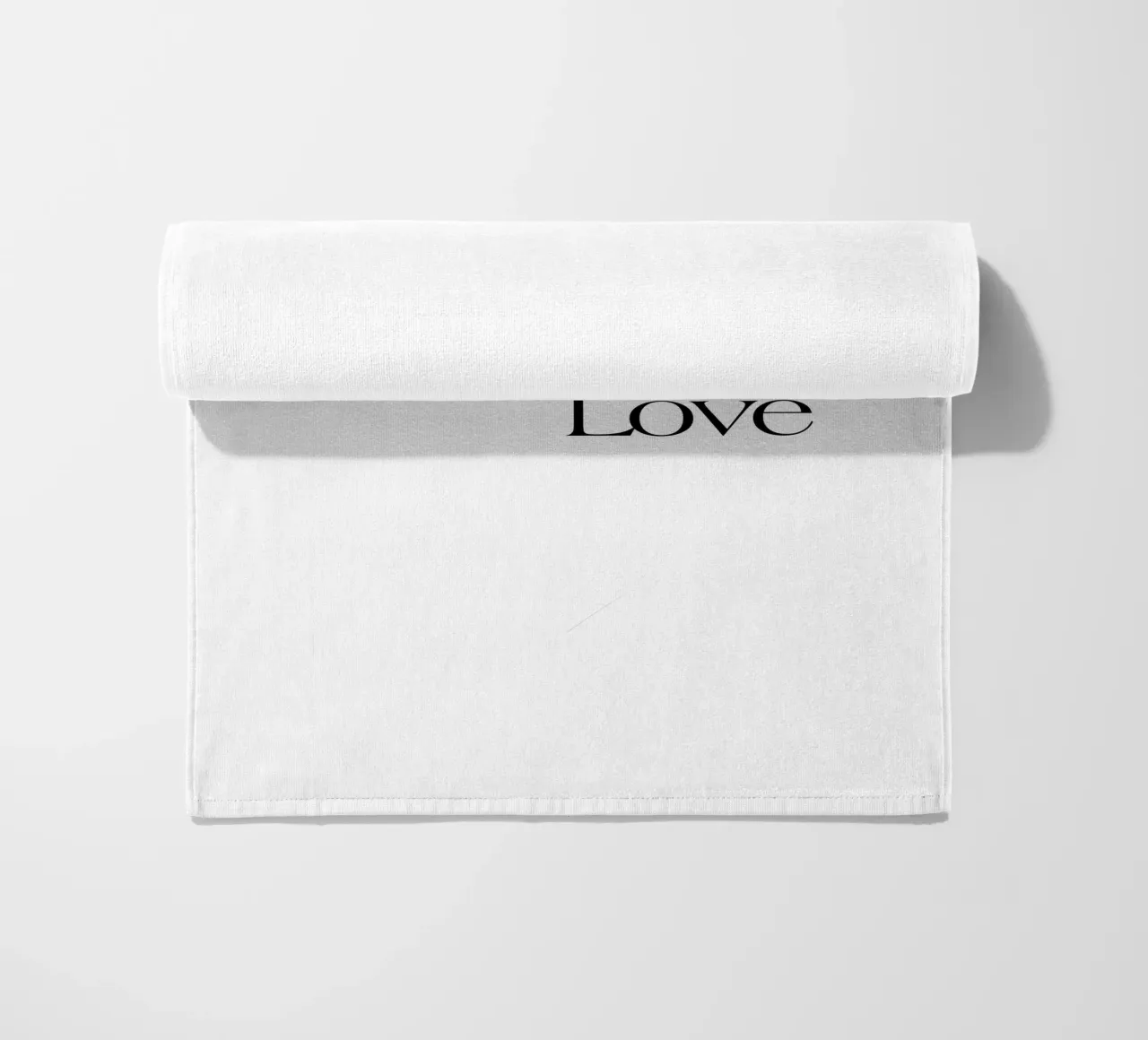 Piccolo amore telo mare da YV TYPOGRAPHY