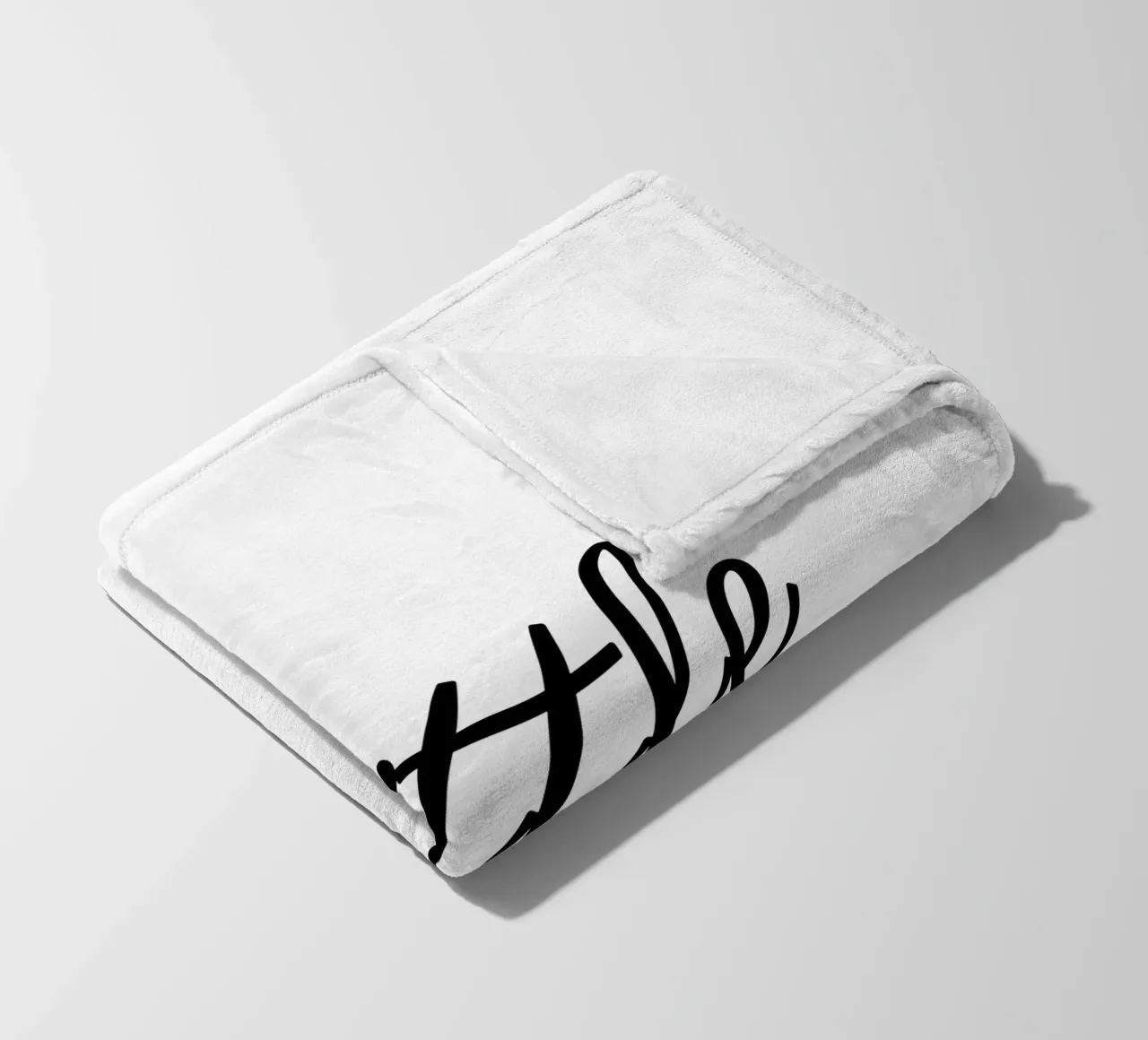 Piccolo amore coperta in pile da YV TYPOGRAPHY