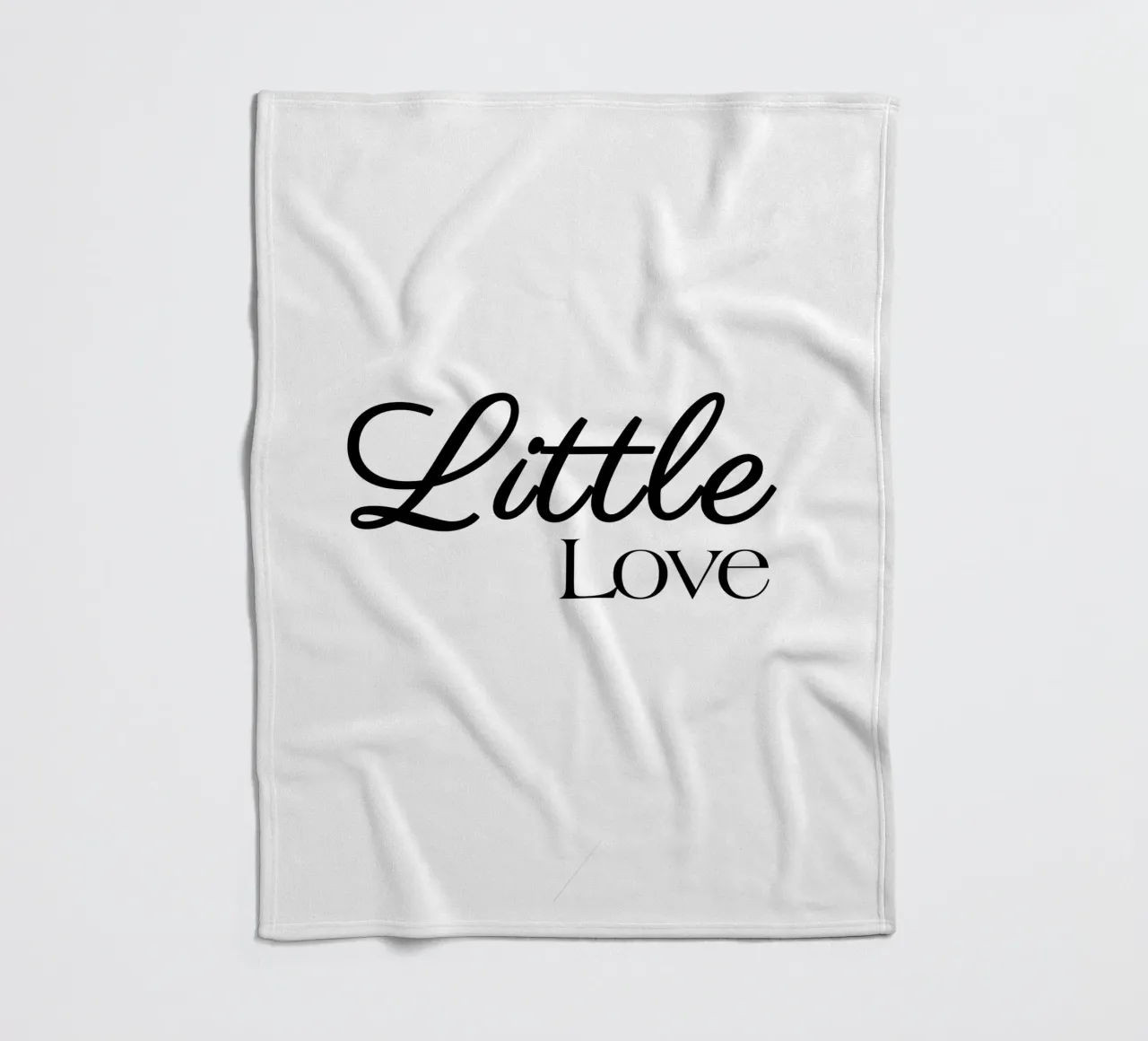 Piccolo amore coperta in pile da YV TYPOGRAPHY