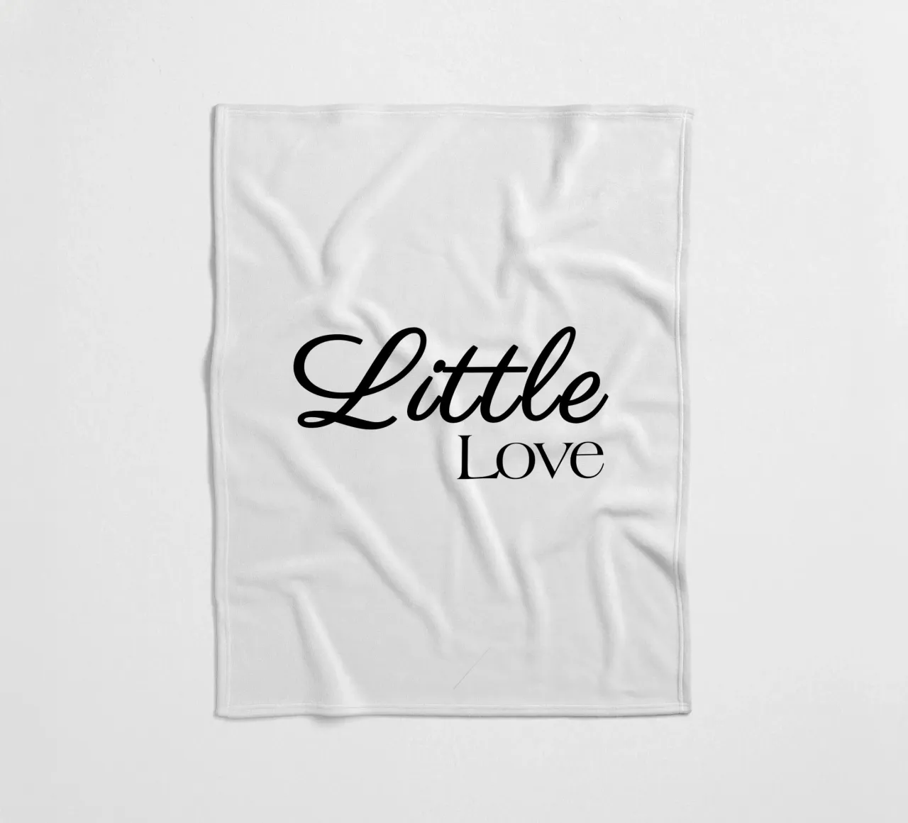 Piccolo amore coperta in pile da YV TYPOGRAPHY