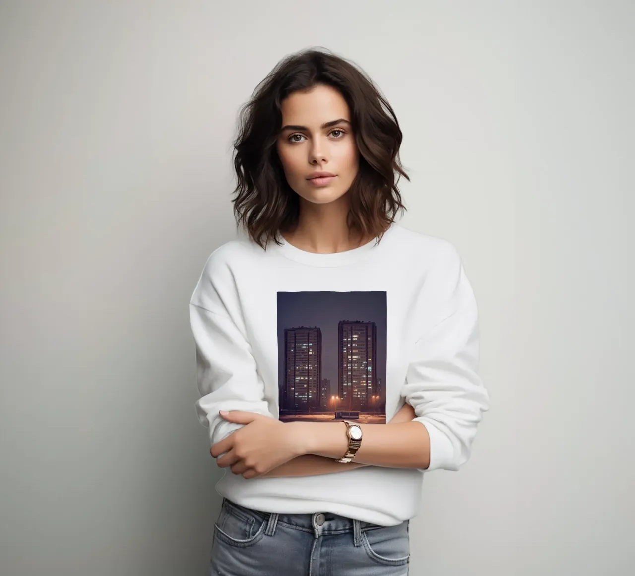 Le torri di Pyongyang felpa da By Night