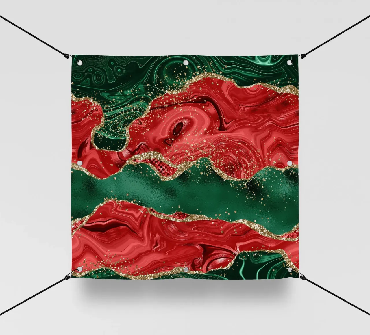 Texture Agata Glitterata Natalizia 01 telo in pvc da Gemstone Textures