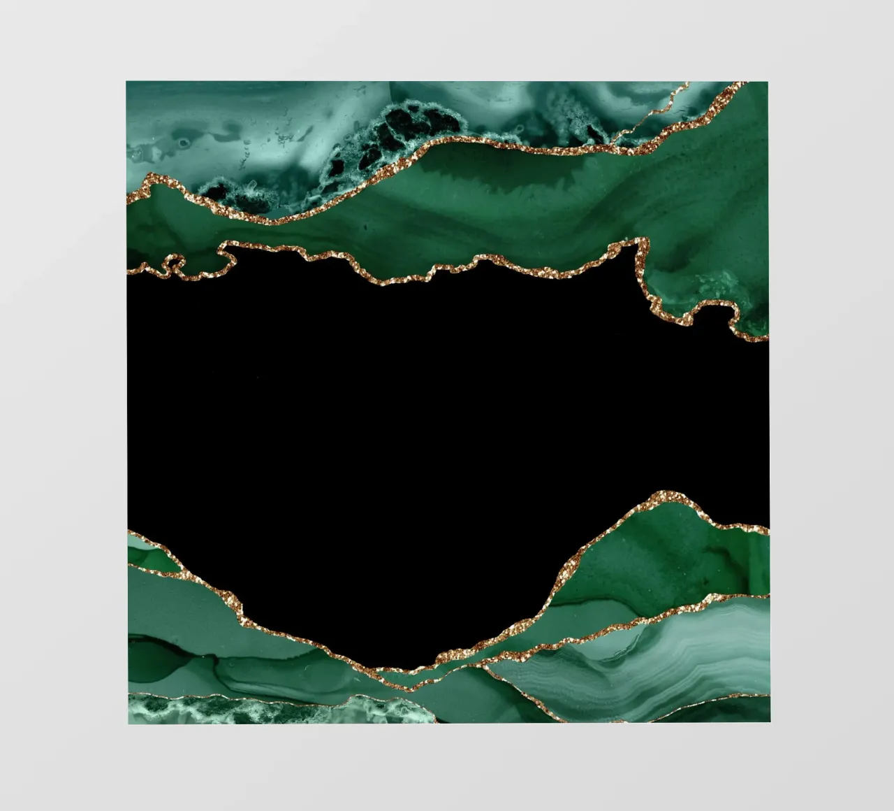 Texture agata smeraldo e oro 03 telo in pvc da Gemstone Textures