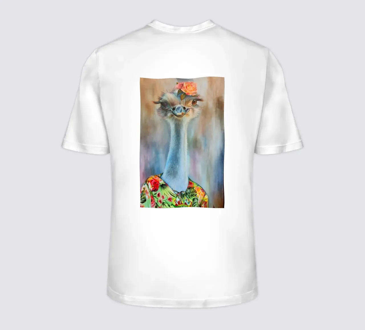 Georgette lo struzzo t-shirt da HelenBarenton
