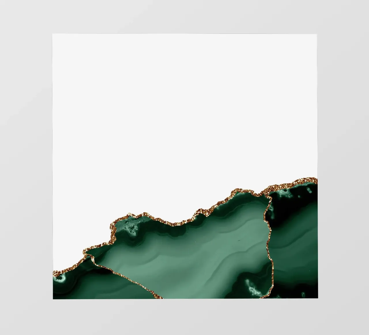 Agata smeraldo e oro Texture 10 telo in pvc da Gemstone Textures