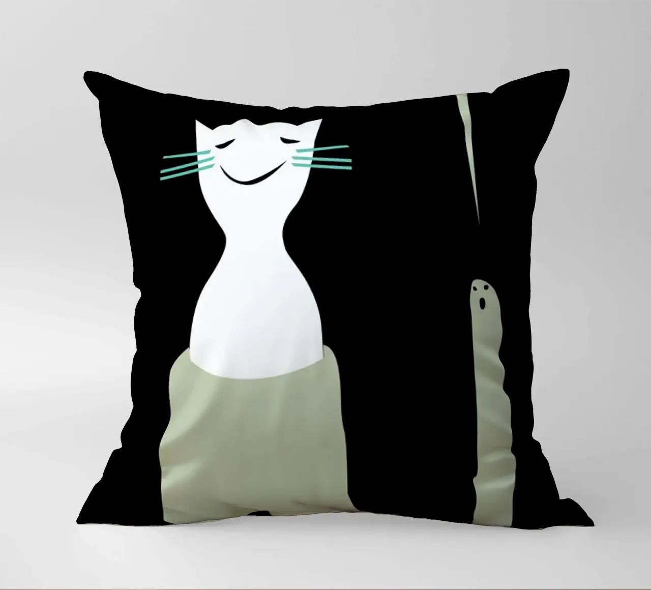 Oracle Black cuscino da Monika Aichele