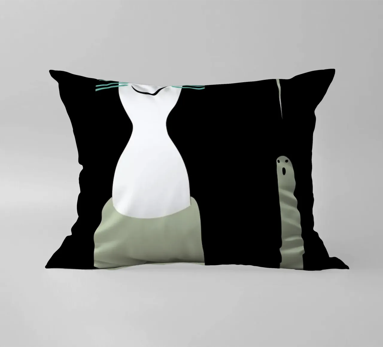 Oracle Black cuscino da Monika Aichele