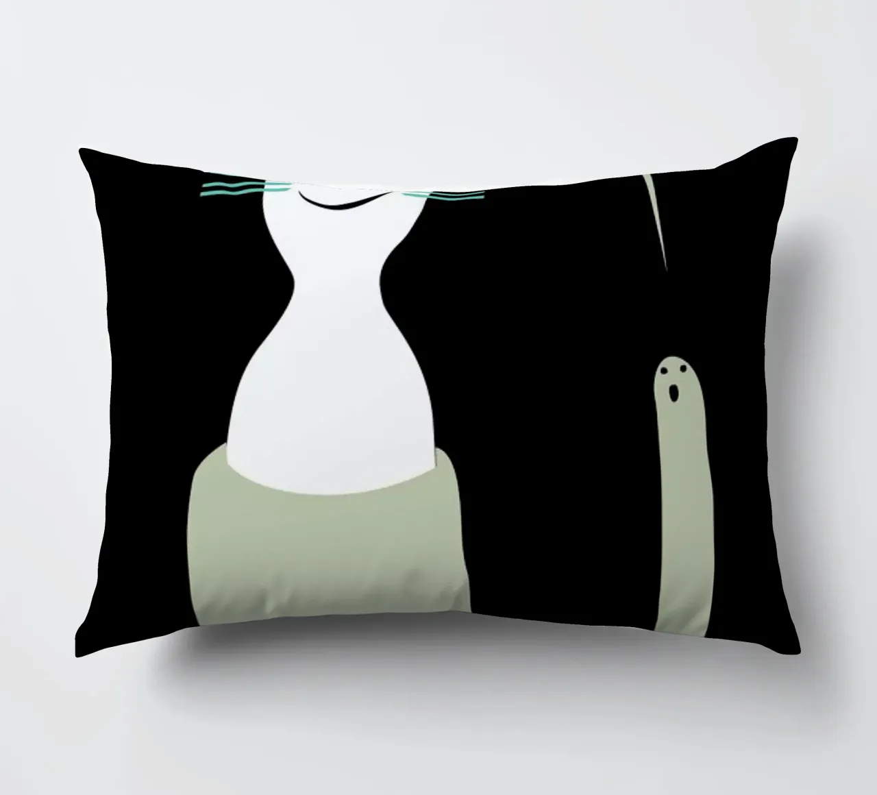 Oracle Black cuscino da Monika Aichele