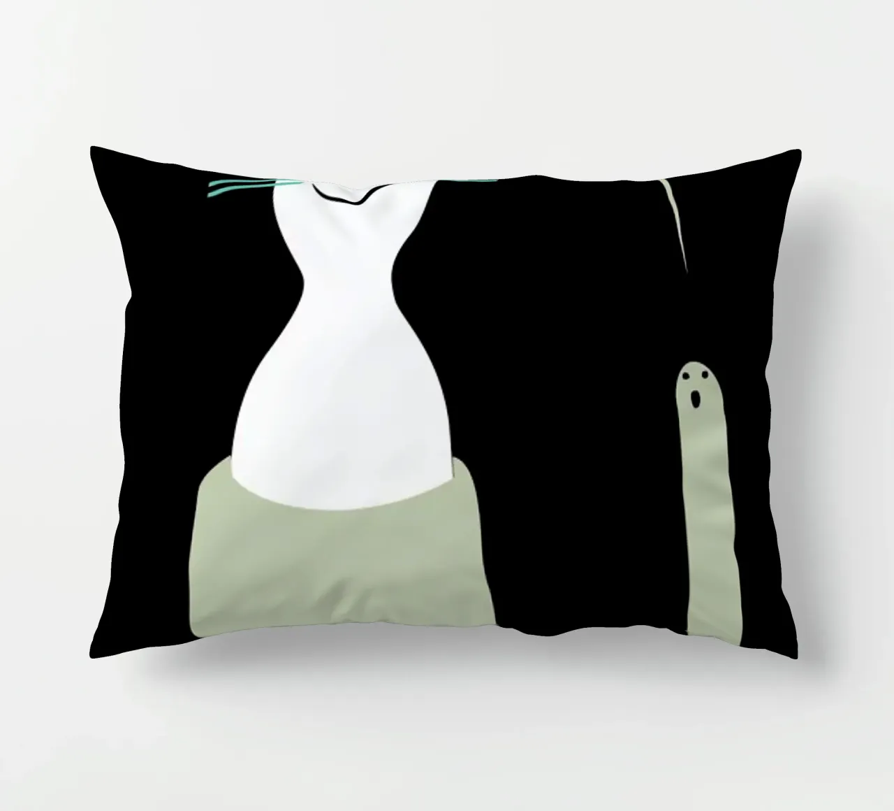 Oracle Black cuscino da Monika Aichele