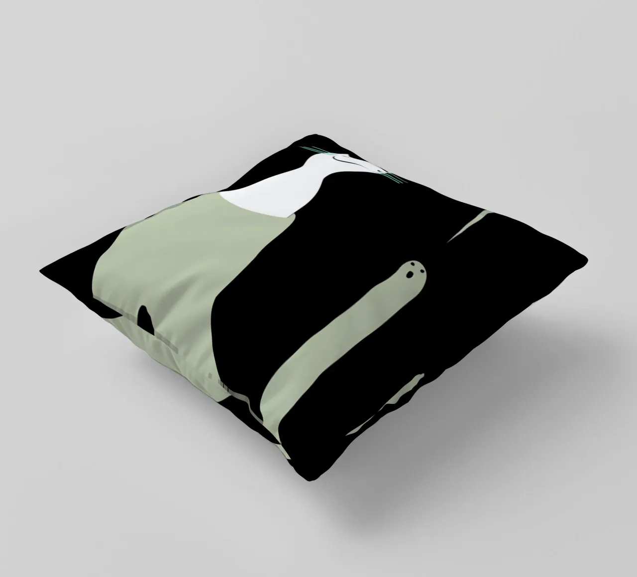 Oracle Black cuscino da Monika Aichele