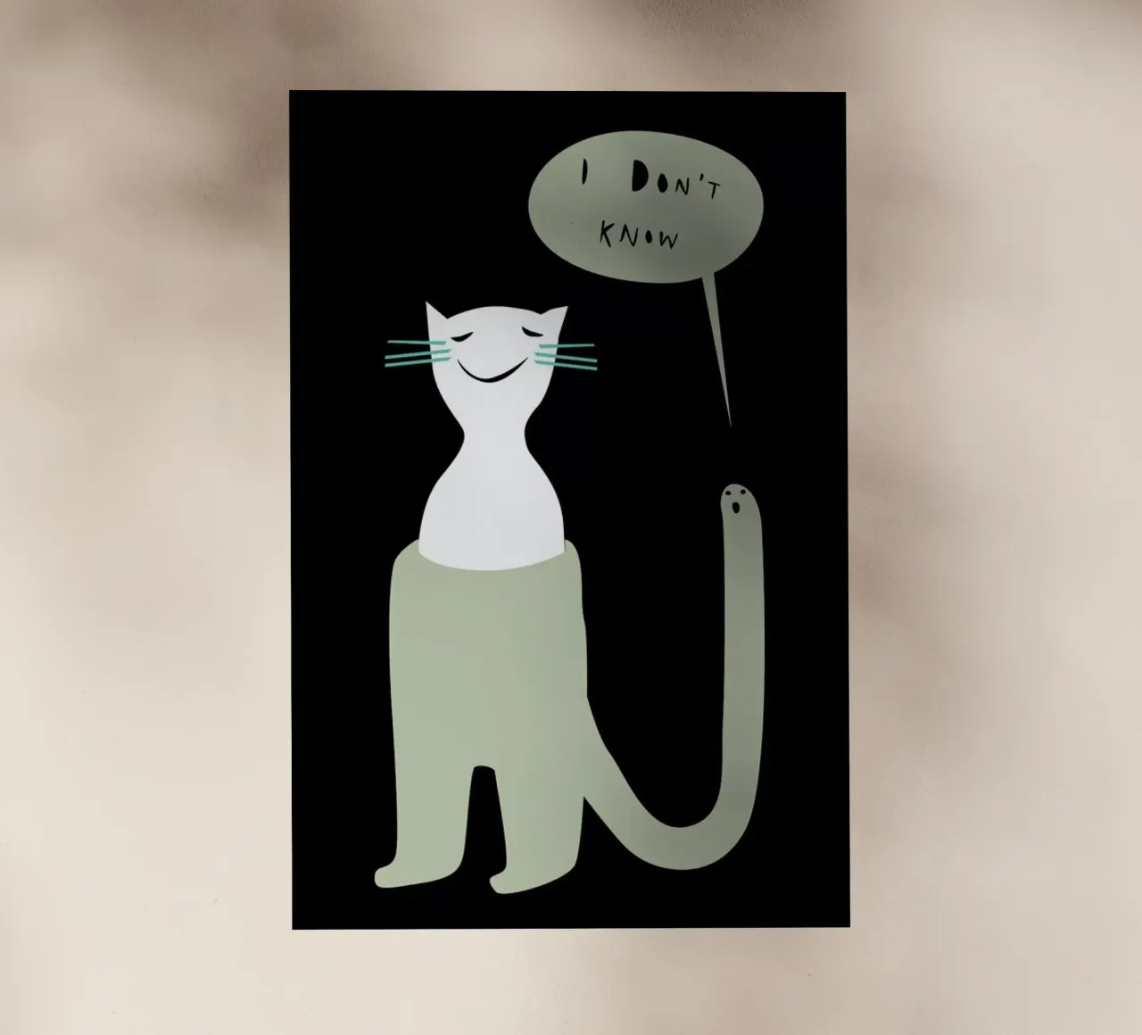 Oracle Black pellicola backlit da Monika Aichele