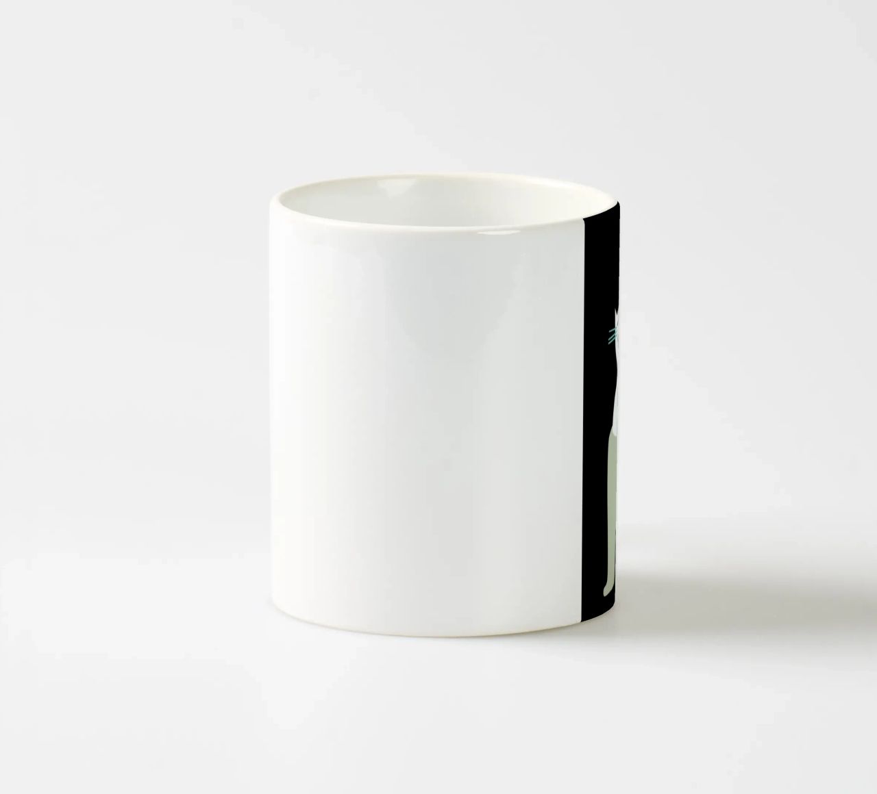 Oracle Black tazza in ceramica da Monika Aichele