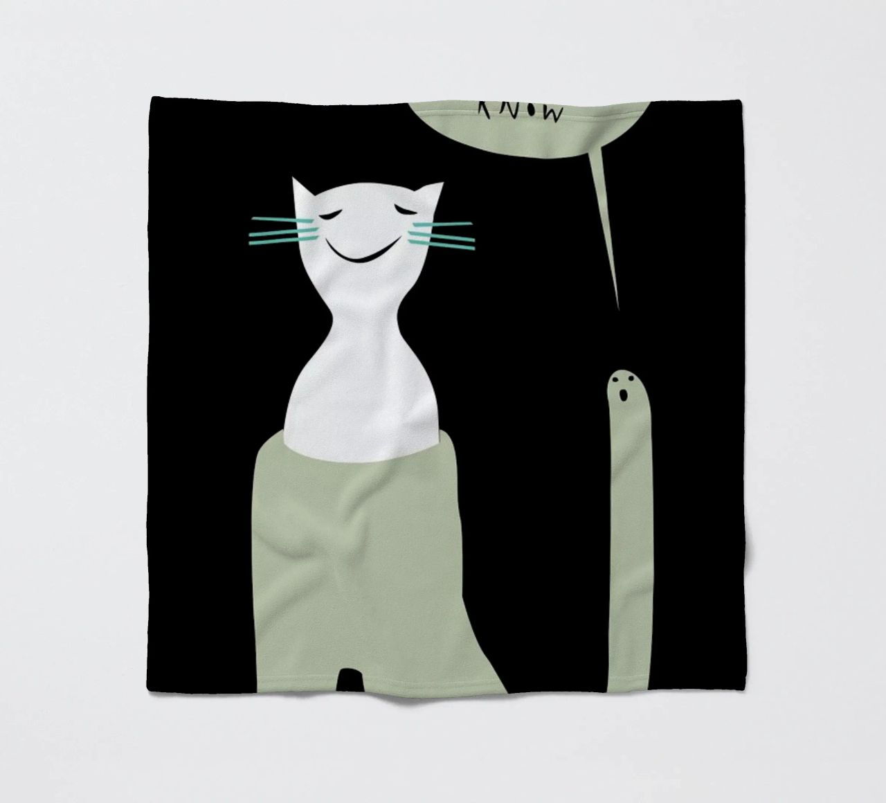 Oracle Black coperta in pile da Monika Aichele