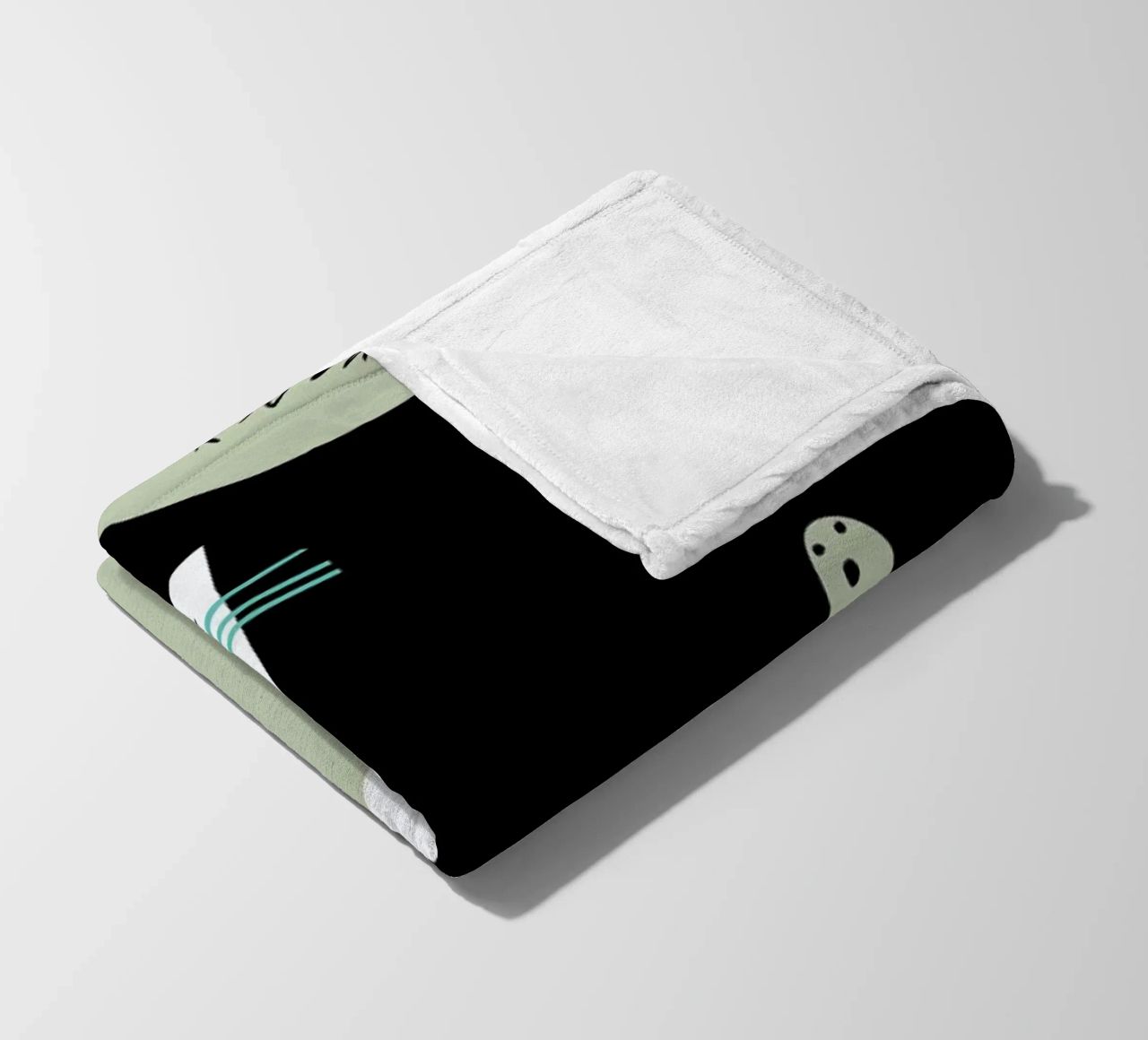 Oracle Black coperta in pile da Monika Aichele