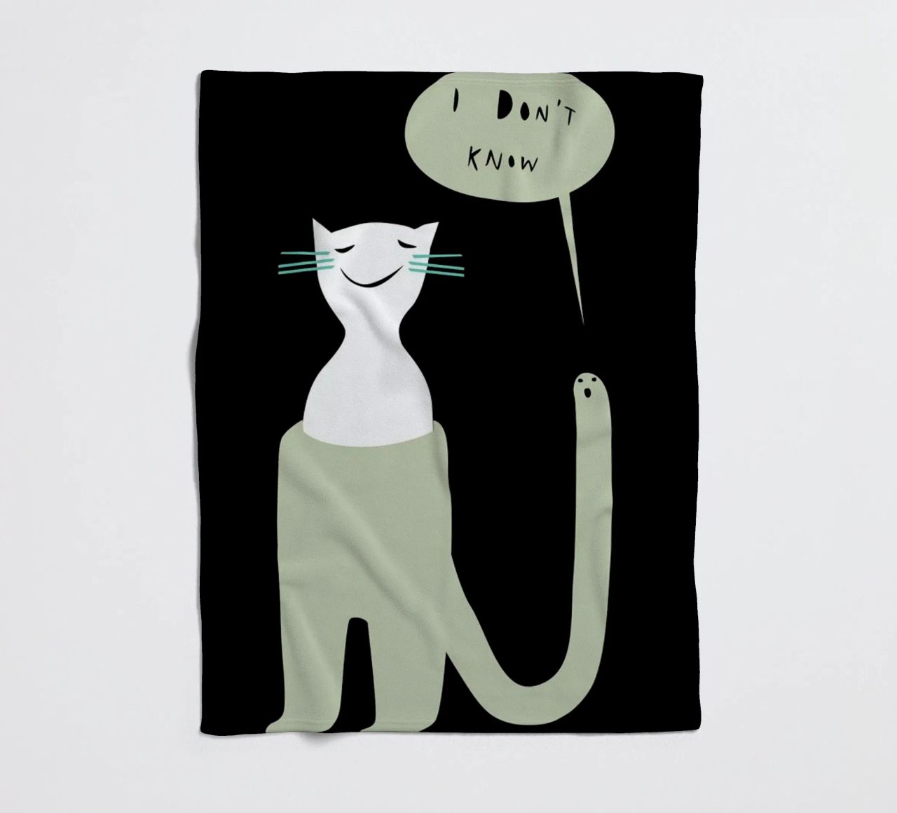 Oracle Black coperta in pile da Monika Aichele