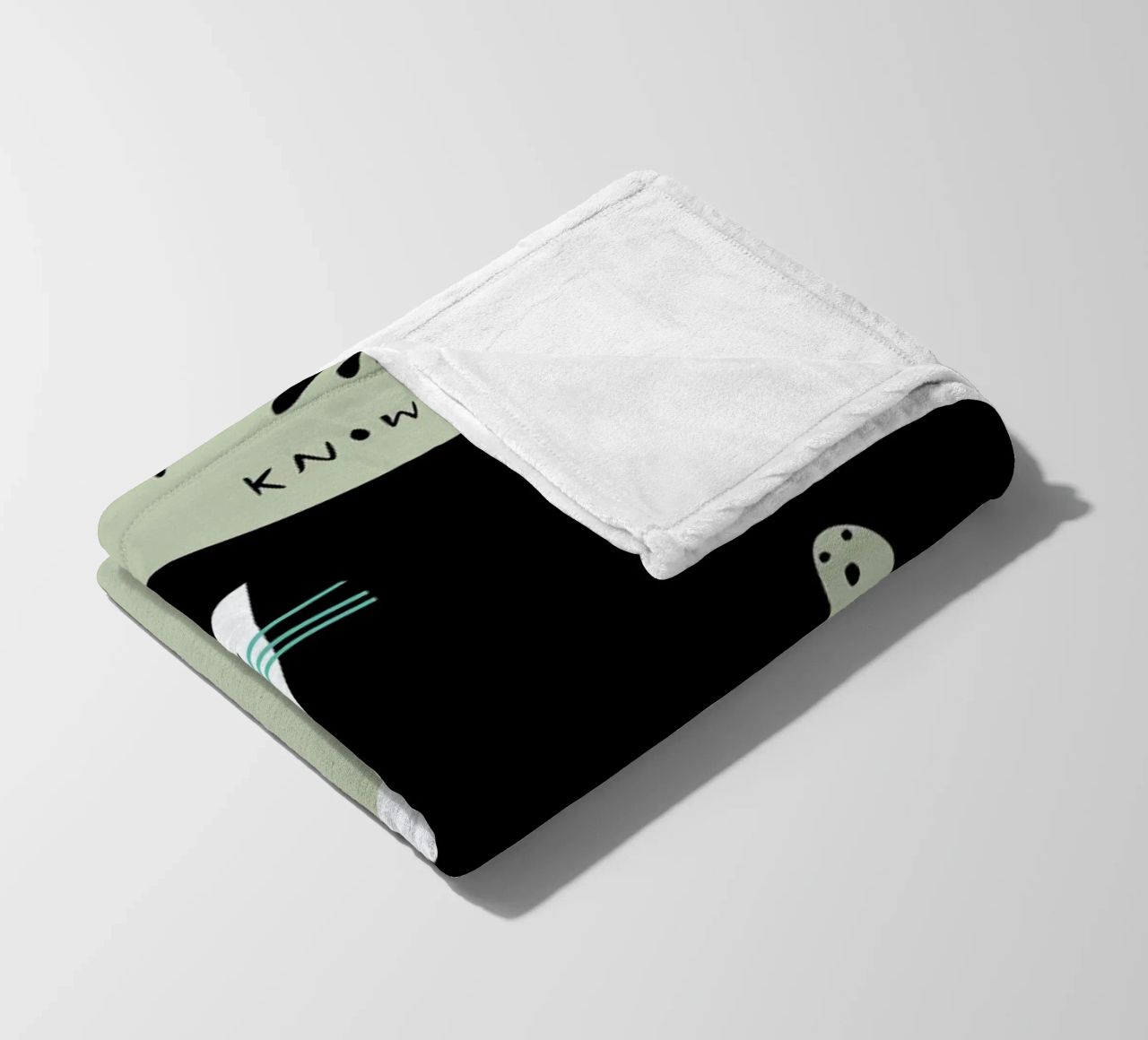 Oracle Black coperta in pile da Monika Aichele