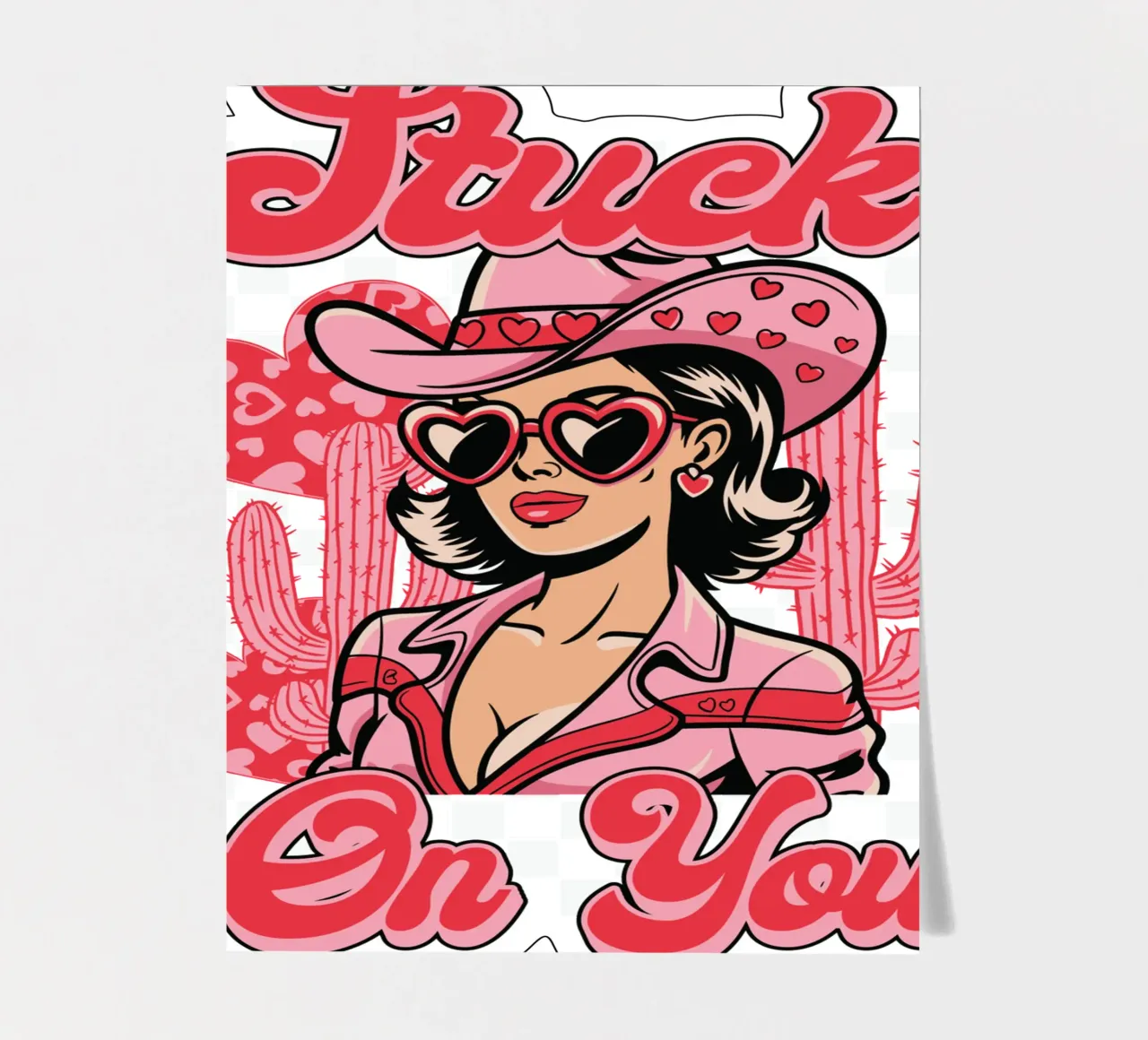 Stuck On You foglio adesivo da edsonramosart