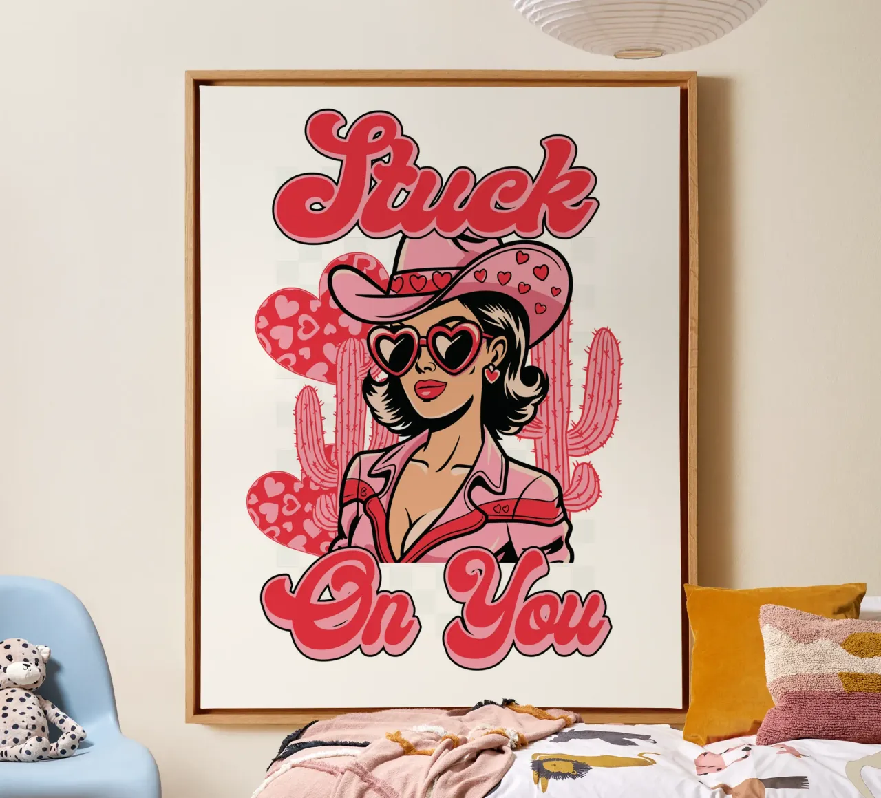 Stuck On You tela da edsonramosart