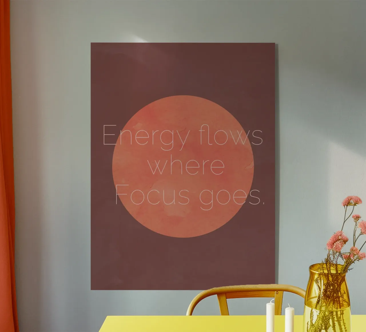 Golden Mantras No 23 plexiglass da treechild