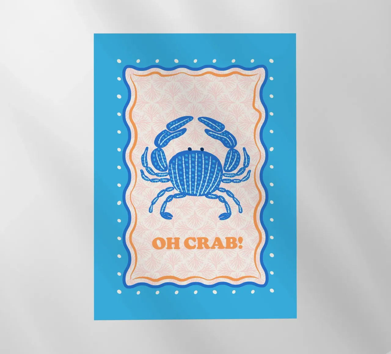 Oh Crab! backlit film by Studio Birchwood