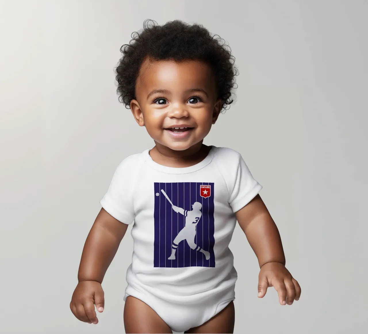 Baseball body bébé de Bo Lundberg