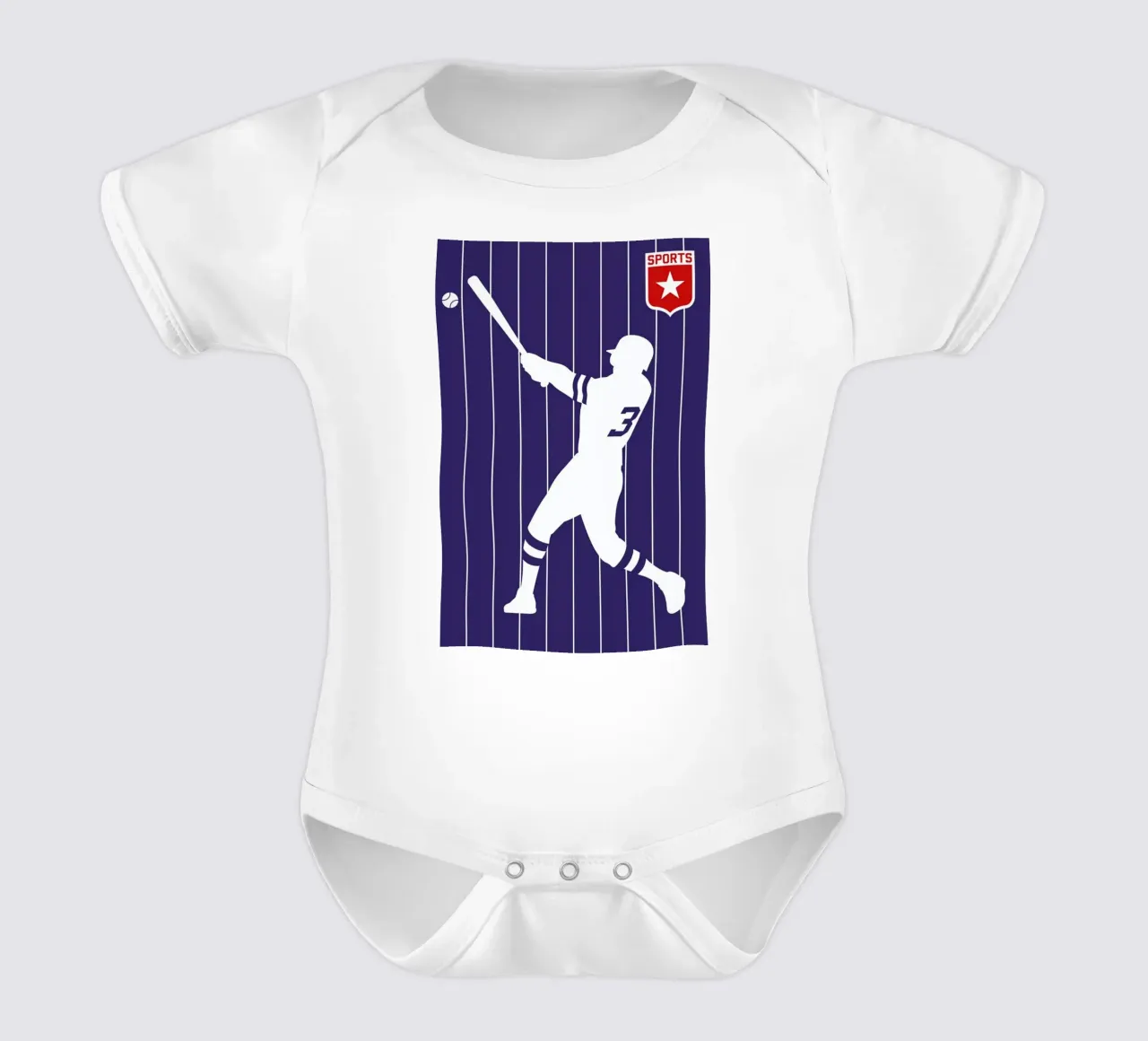 Baseball body bébé de Bo Lundberg