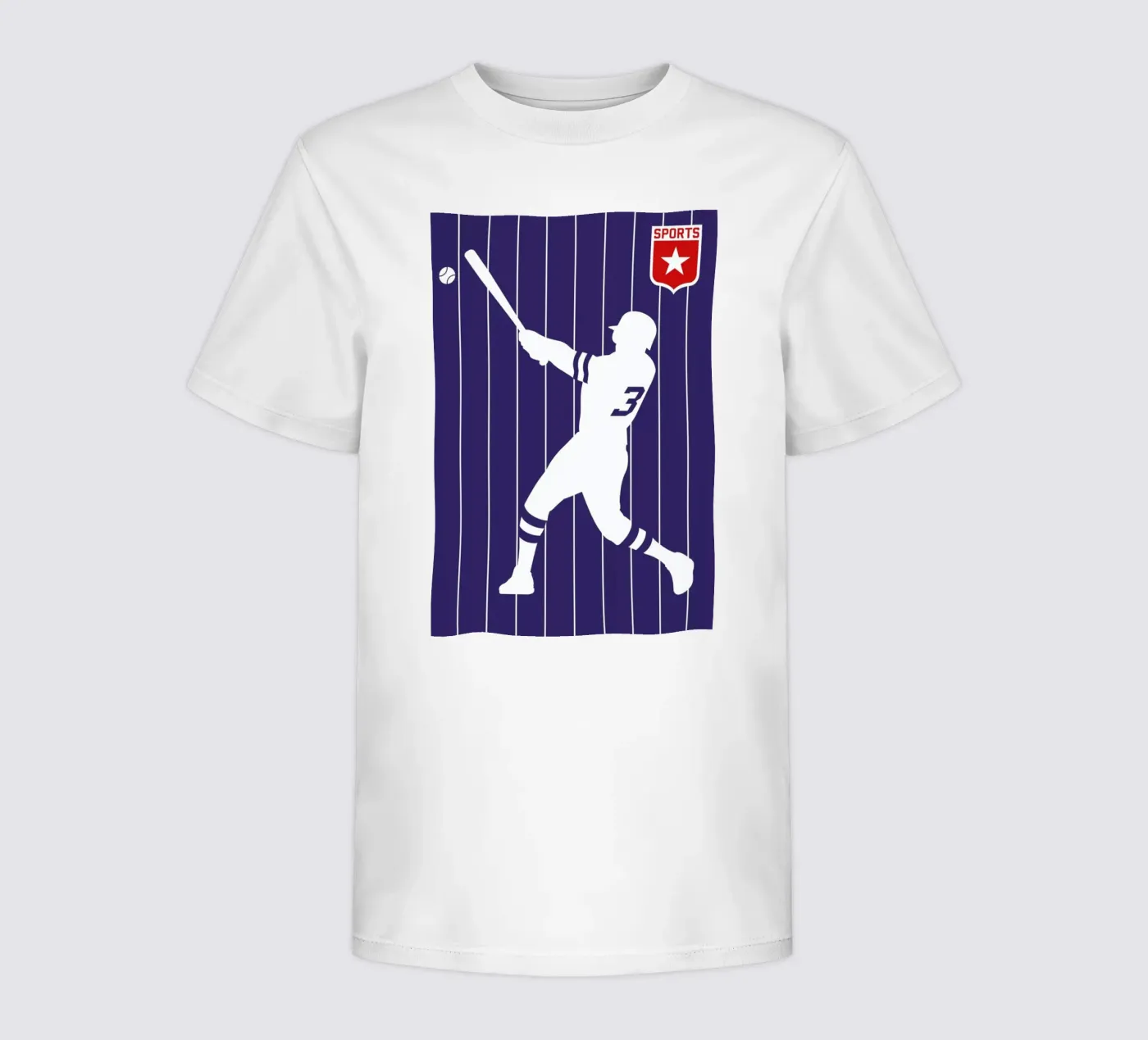 Baseball Kinder T-Shirt von Bo Lundberg