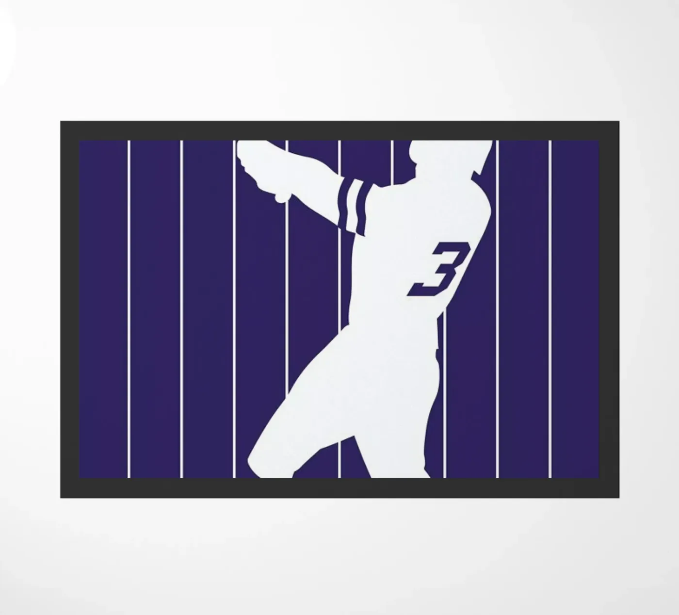 Baseball deurmat van Bo Lundberg