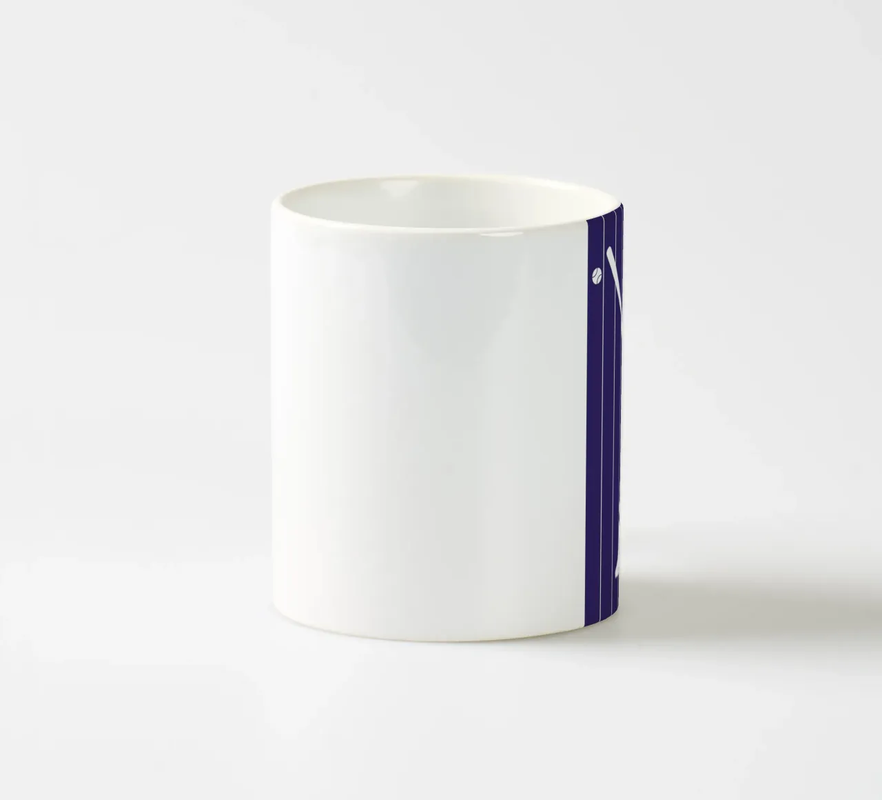 Baseball ceramic mug by Bo Lundberg