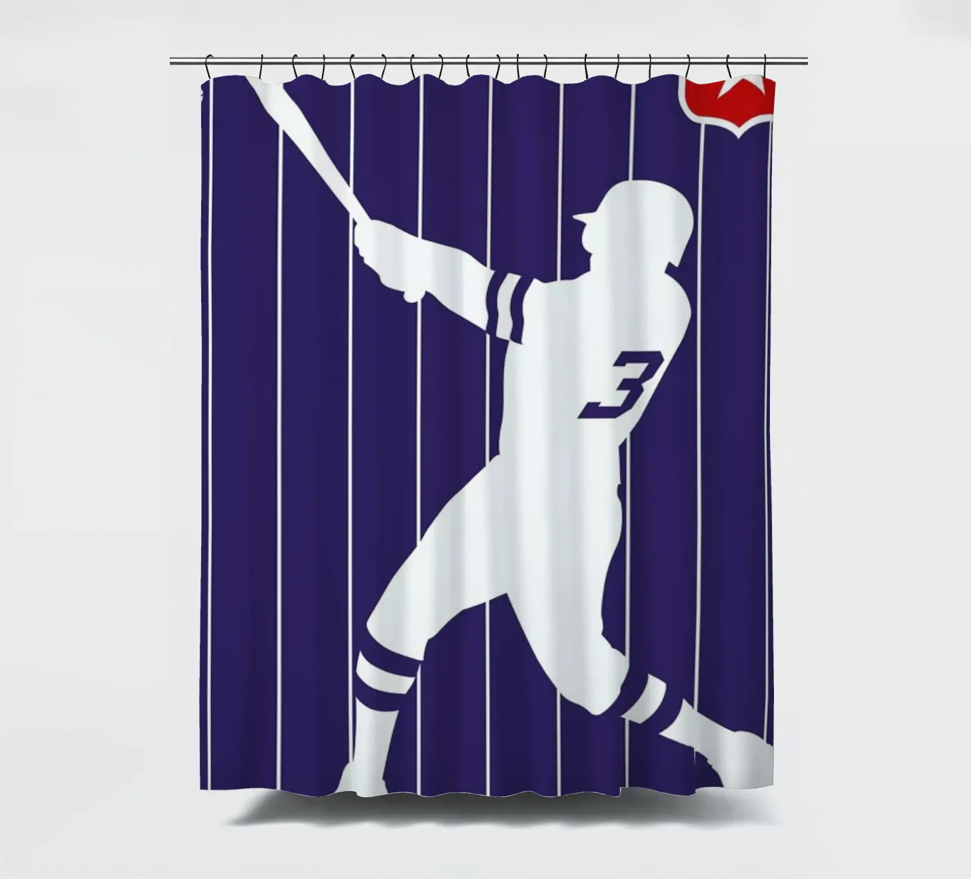 Baseball Duschvorhang von Bo Lundberg