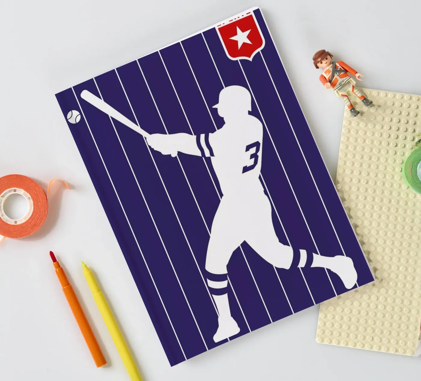 Baseball notebook by Bo Lundberg