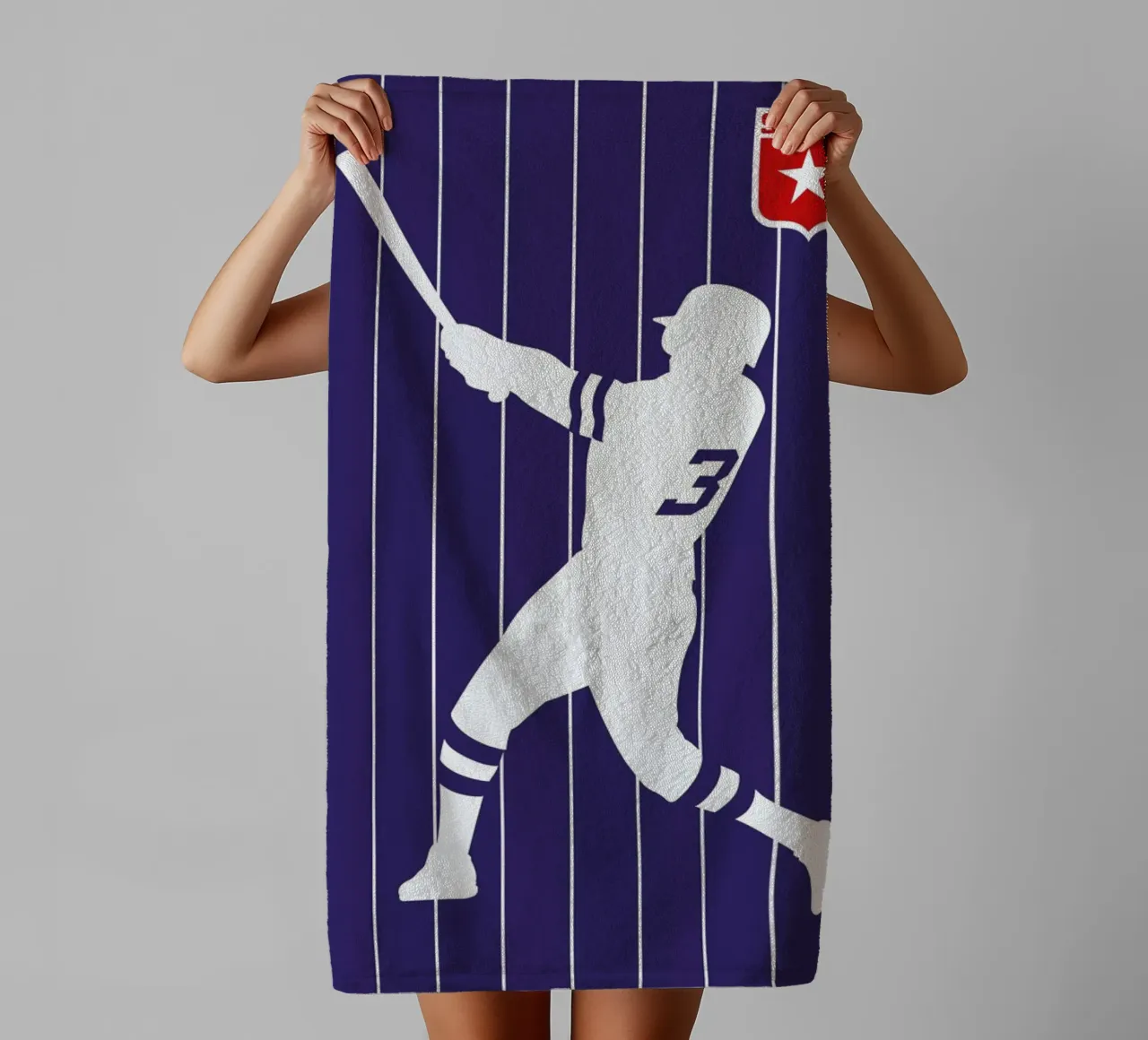 Baseball towel by Bo Lundberg